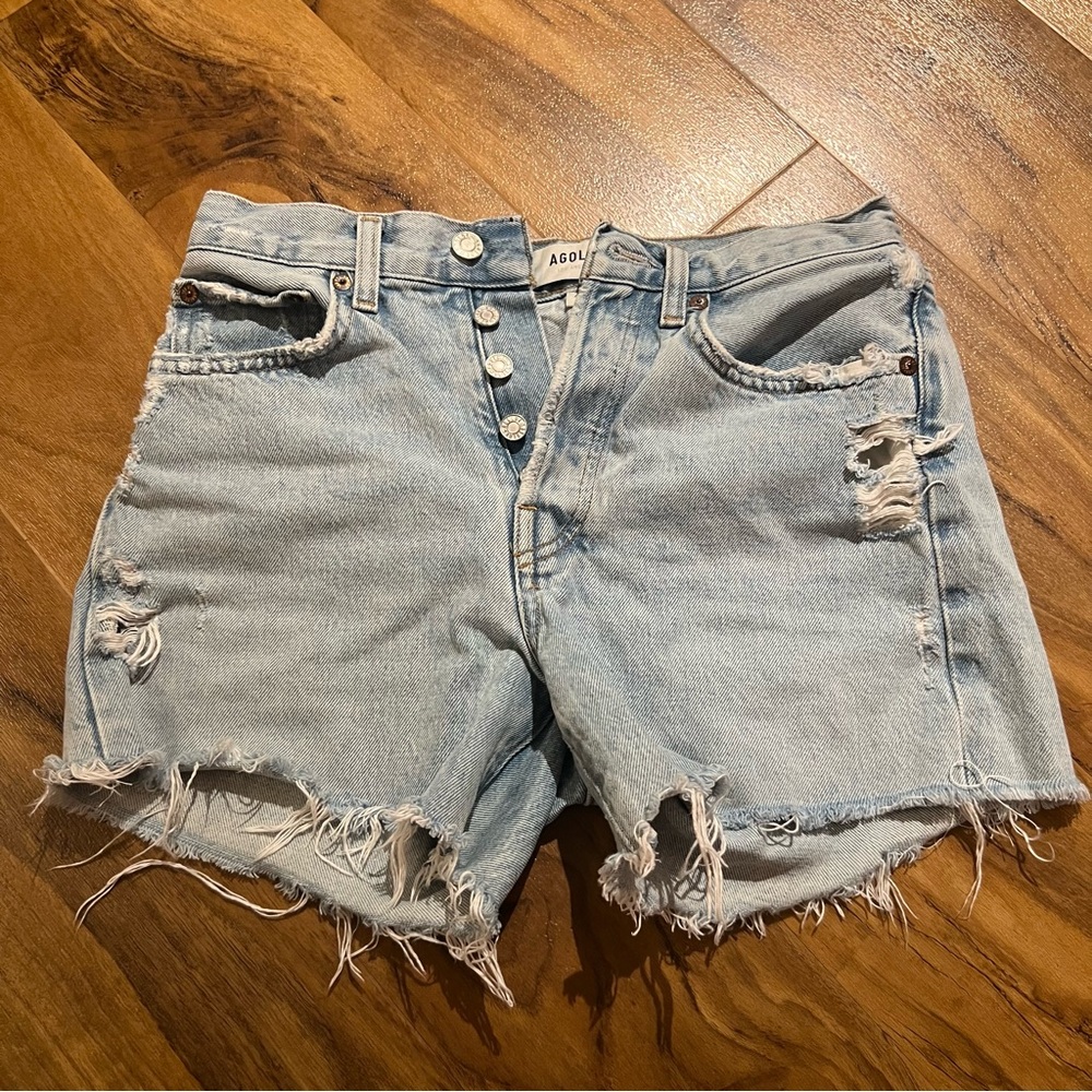 Agolde Parker Long Shorts